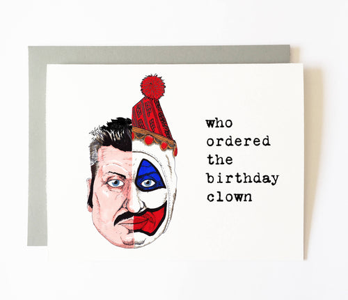 JOHN WAYNE GACY birthday card